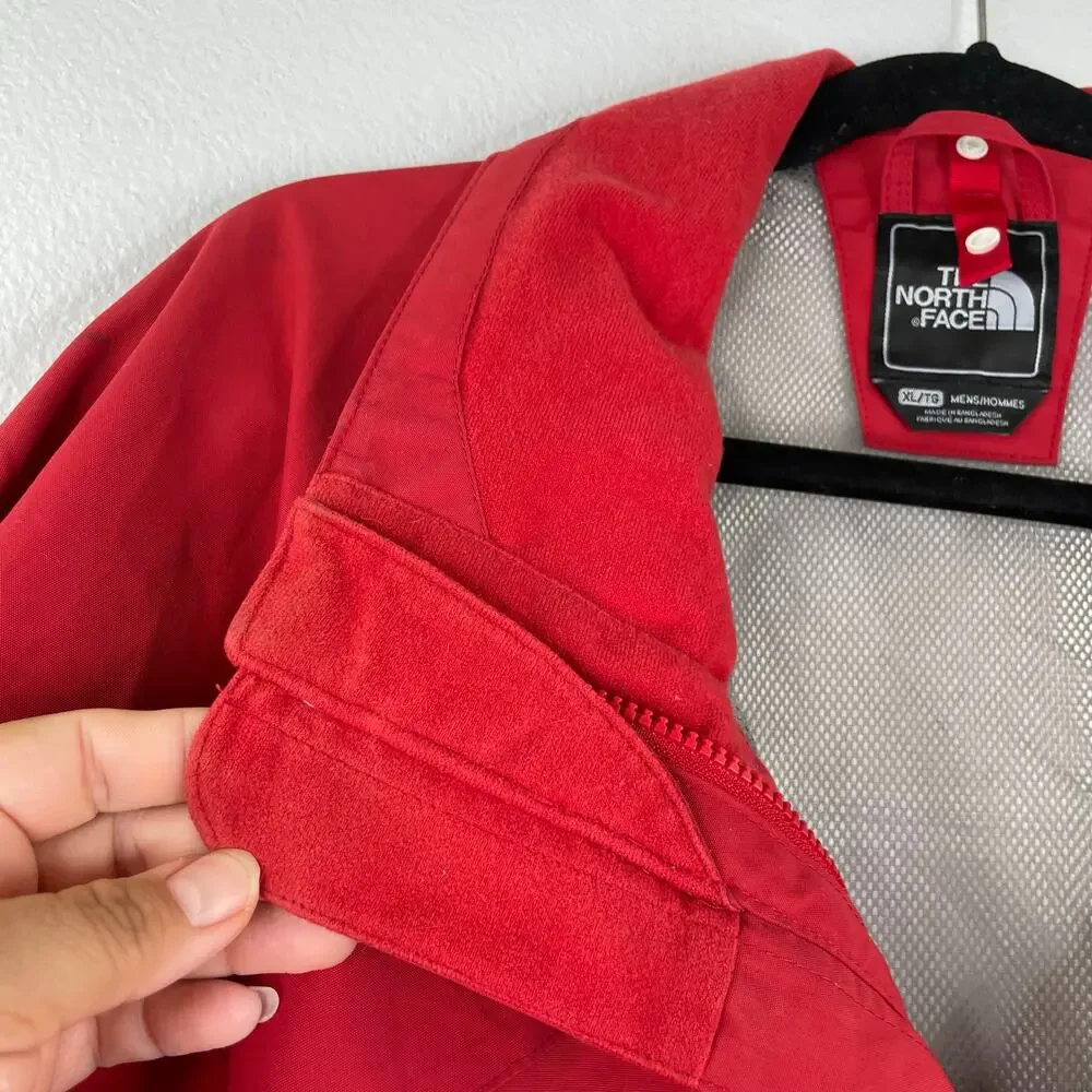 The North Face Hyvent Red Full Zip Men's Jacket Snowboard Men's XL